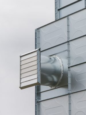 Ventilation fan using in grain dryer. Detail and parts of agricultural machinery and equipments